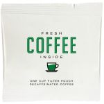 Diplomat Fresh Coffee Inside 1-Cup Soft Pod Coffee, Decaf